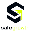 safegrowth logo icon+sg schwarz gelb